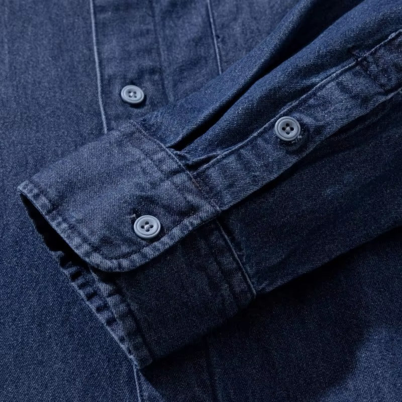 Men’s Classic Washed Denim Shirt