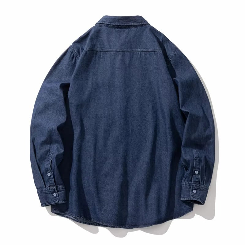 Men’s Classic Washed Denim Shirt