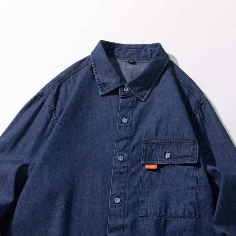 Men’s Classic Washed Denim Shirt