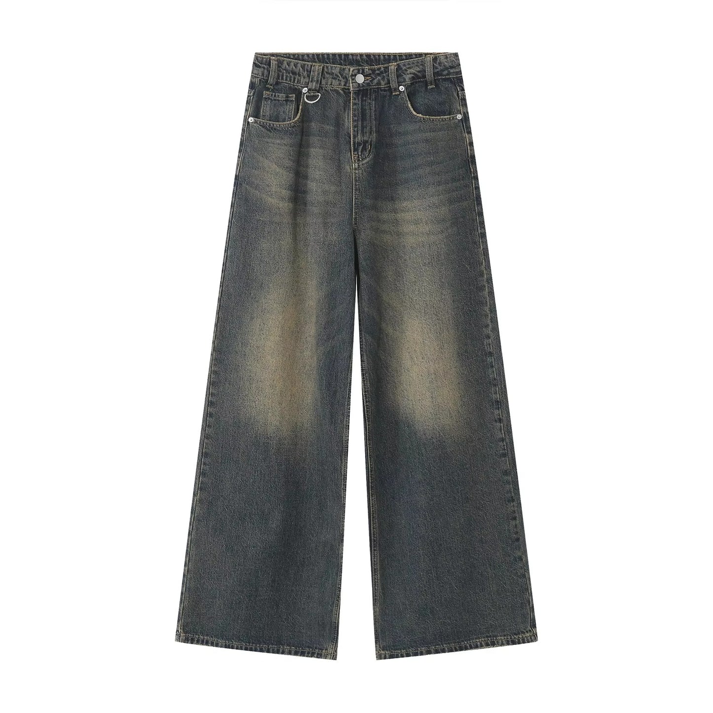 Men’s Baggy Wide Leg Denim Jeans
